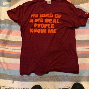 Anchorman Ron Burgundy I'm Kind Of A Big Deal T Shirt size XL GUC
